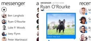 facebook messenger win phone