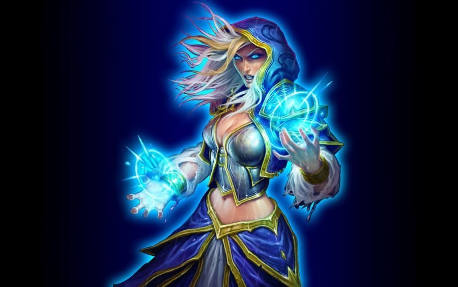 hearthstone_wallpaper___jaina_v2_by_mgbeach-d6tqdox