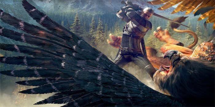 Witcher-3-Geralt-Slaying-Griffin-700x350