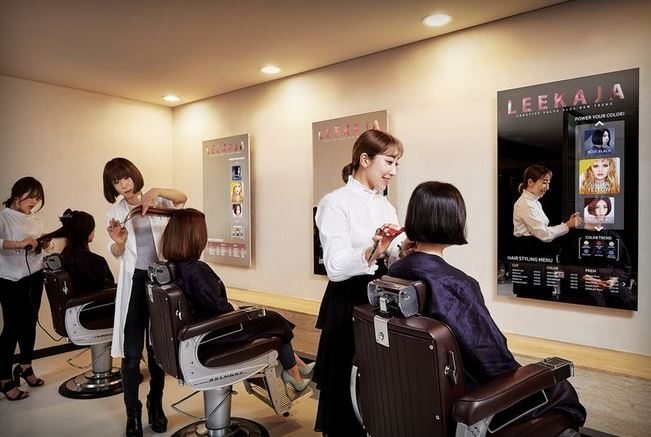 samsung hair display