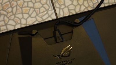ASUS ROG Claymore Core крепление провода