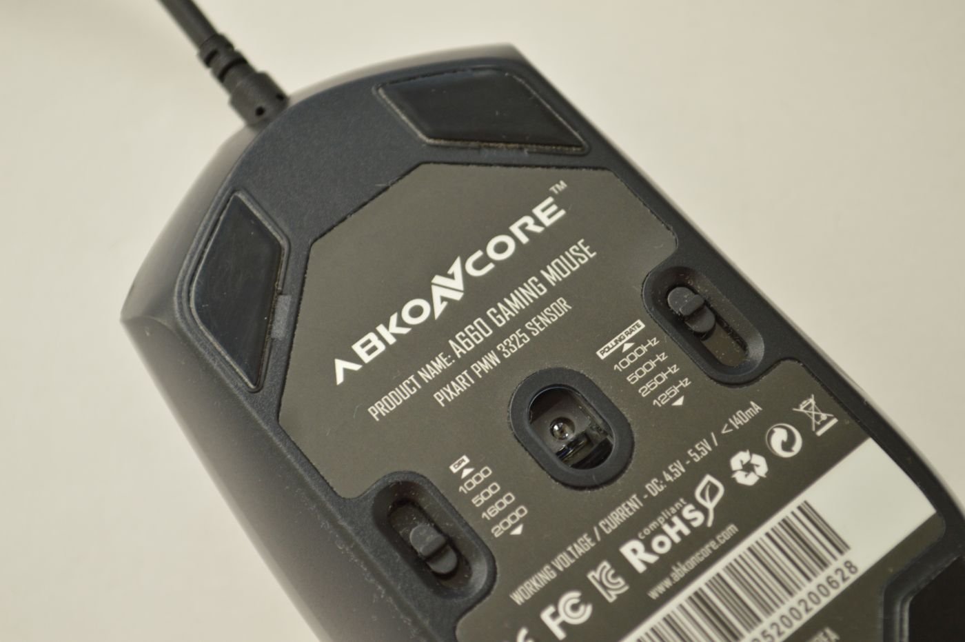Abkoncore A660 сенсор и кнопки