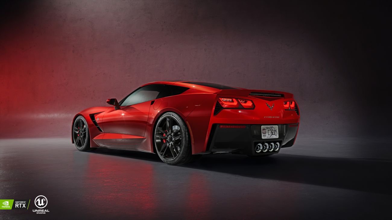 red-corvette-c7-rl