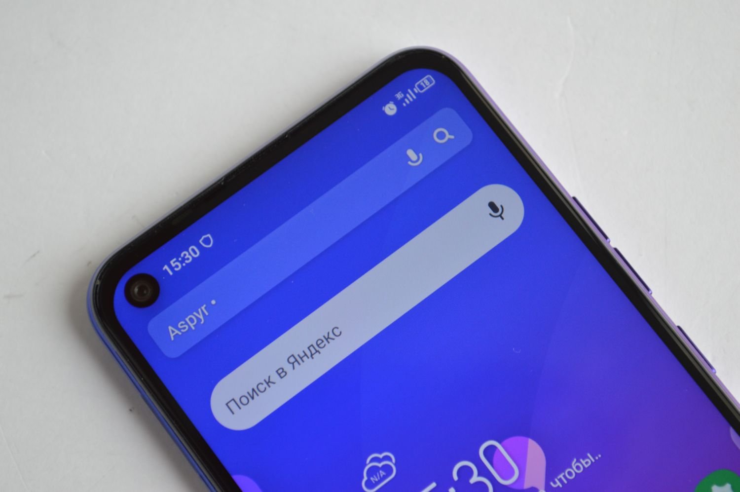 Tecno Camon 15 фронтальная