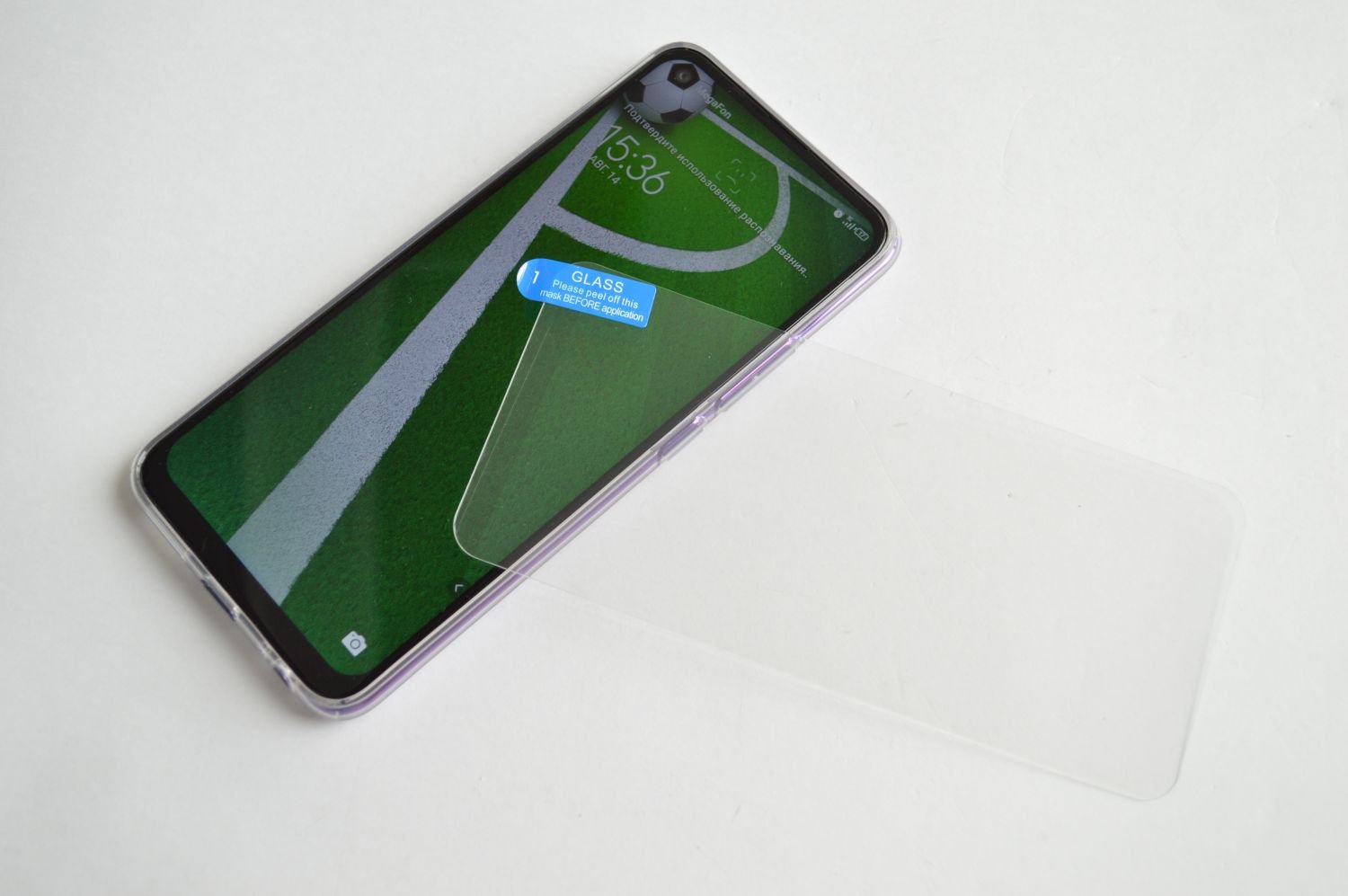 Tecno Camon 15 защитное стекло