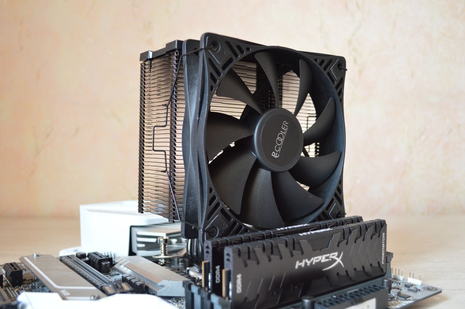 PCCooler GI-X4S D на плате