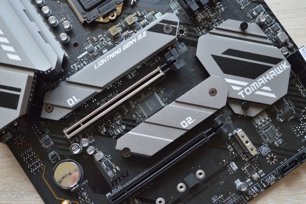 радиаторы на MSI MAG B560 Tomahawk WIFI