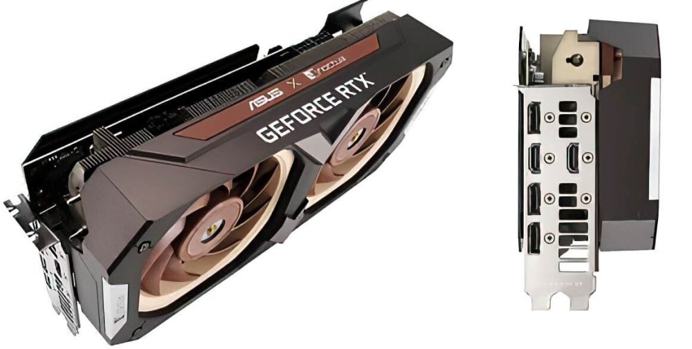 ASUS GeForce RTX 3070 с охлаждением от Noctua