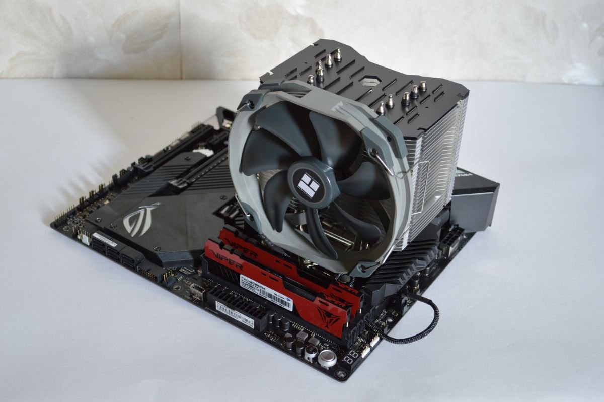 Thermalright Macho Maxx на плате