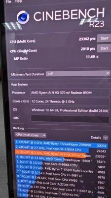 AMD Ryzen AI 9 HX 370
