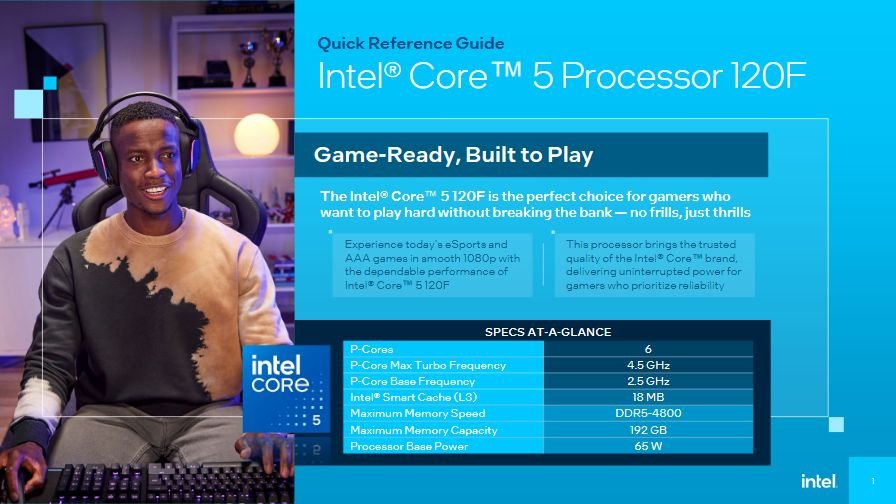 Intel Core 5 120F