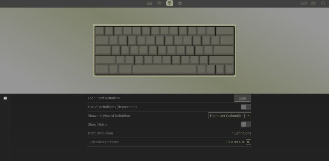 Epomaker Carbon60