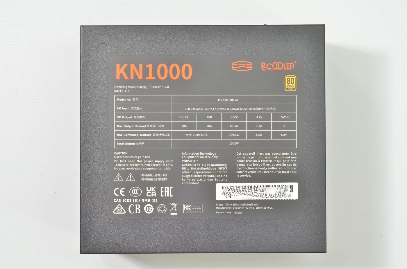 PCCooler KN1000 (1000 Вт)