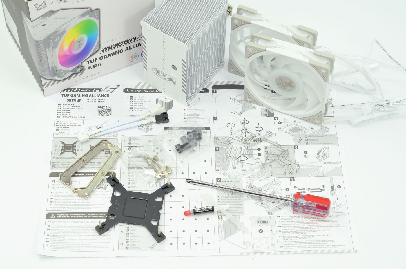 Scythe Mugen 6 White Edition TUF Gaming Alliance (SCMG-6000TUFW)