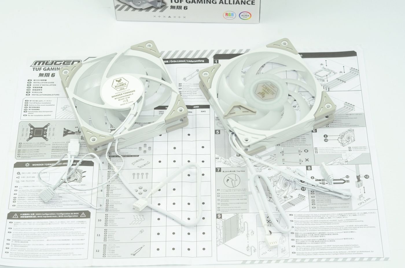 Scythe Mugen 6 White Edition TUF Gaming Alliance (SCMG-6000TUFW)